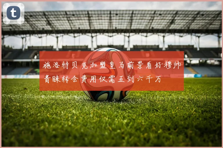 施洛特贝克加盟皇马前景看好穆帅青睐转会费用仅需五到六千万
